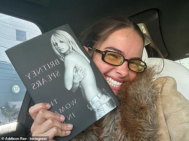 As for Britney's memoir - on which the film is based - Addison said she 