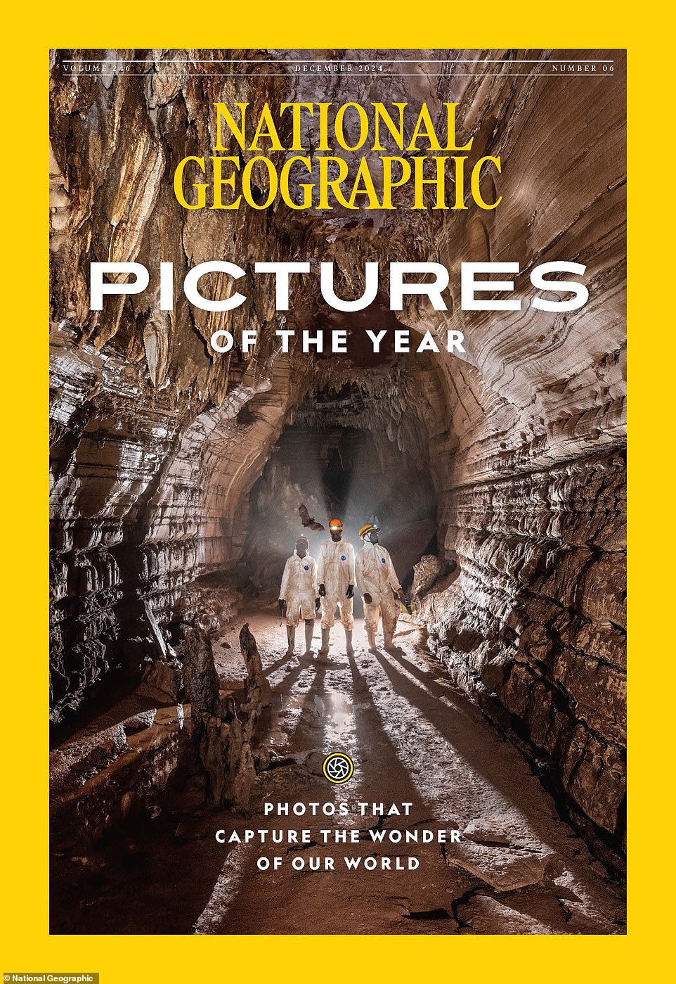 Visual feast: the cover of the 2024 National Geographic Pictures of the Year issue