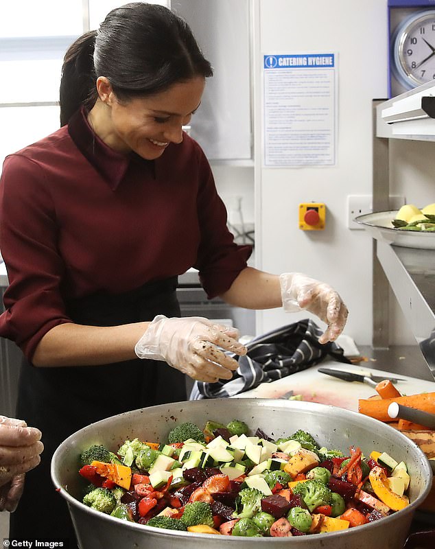 This salad also served two, and took a whopping 45 minutes to prep and cook everything