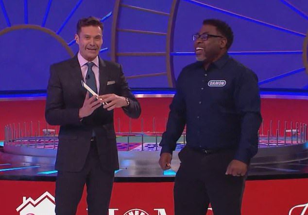 Even though Damon did everything right, luck wasn't on his side as his spin of the mini wheel didn't land on the $1 million card