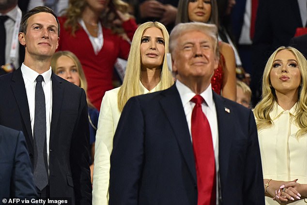 Just weeks after Donald Trump appeared to snub his daughter for X founder Elon Musk in a cringe-inducing video, Ivanka has hit back at those who 'speak ill of her'