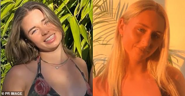 Holly Bowles (left) and Mrs Jones (right). Holly, 19, is still fighting for her life in a Thai hospital