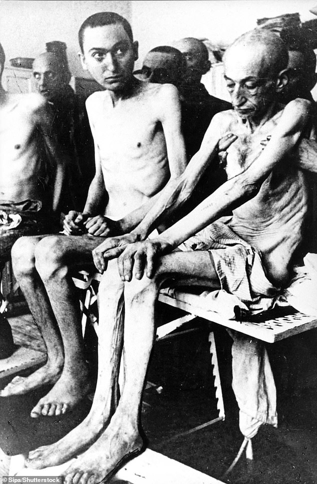 Countless prisoners died of starvation in concentration camps