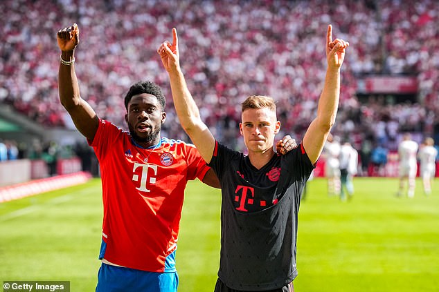 Current Bayern stars Alphonso Davies and Joshua Kimmich would be interesting for Real Madrid