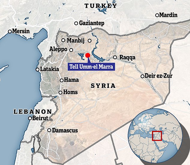 The finger-length cylinders were found in Tell Umm-el Marra, a former city in present-day northwestern Syria that was once a busy intersection of two trade routes.