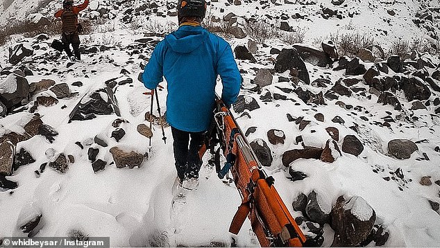 It comes four years after Knapinski was miraculously rescued from Mount Rainier after disappearing during a hike