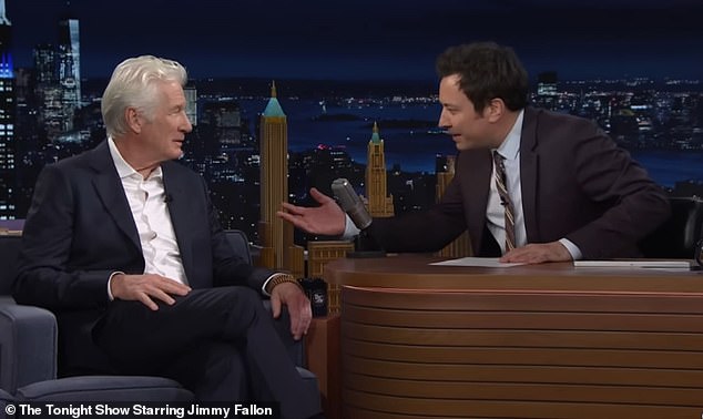 The Pretty Woman actor confirmed his plans to move on The Tonight Show Starring Jimmy Fallon