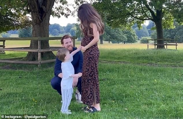 Paul and his wife Kate announced in June that they were expecting their second child with a sweet video featuring son Charlie, who they welcomed in April 2022