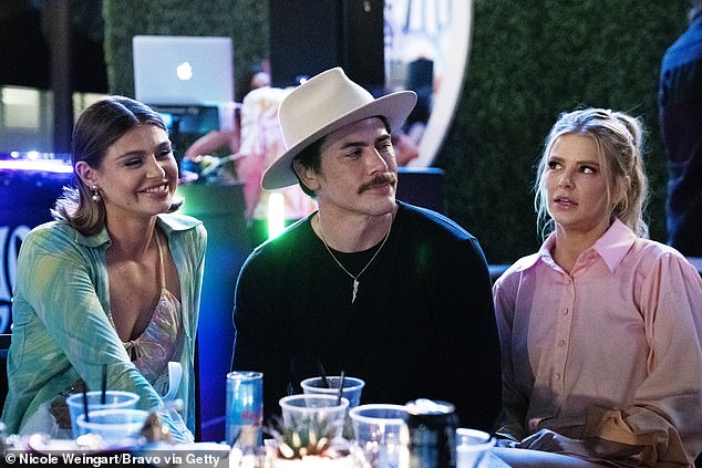 Sandoval seen with Raquel and Ariana on Vanderpump Rules