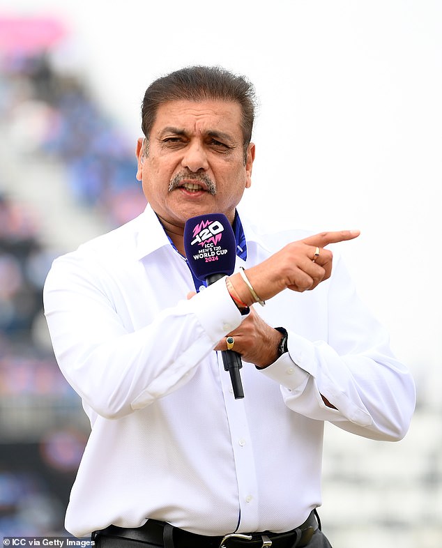 The former Indian captain almost didn't need a microphone as he introduced the legends and skippers on Friday - but he saved his best for the match referee