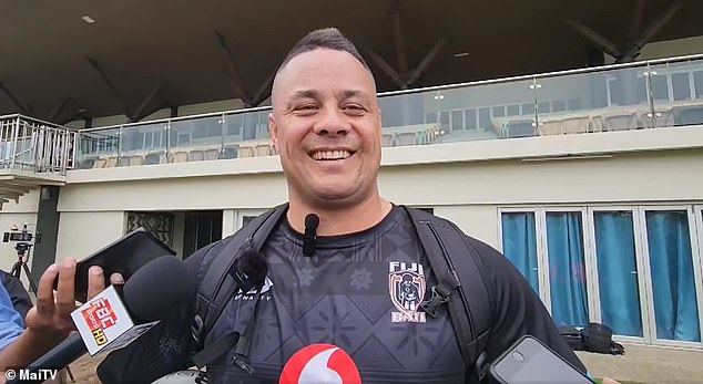 Hayne returned to rugby league as a coach with Fiji in the Pacific Championships