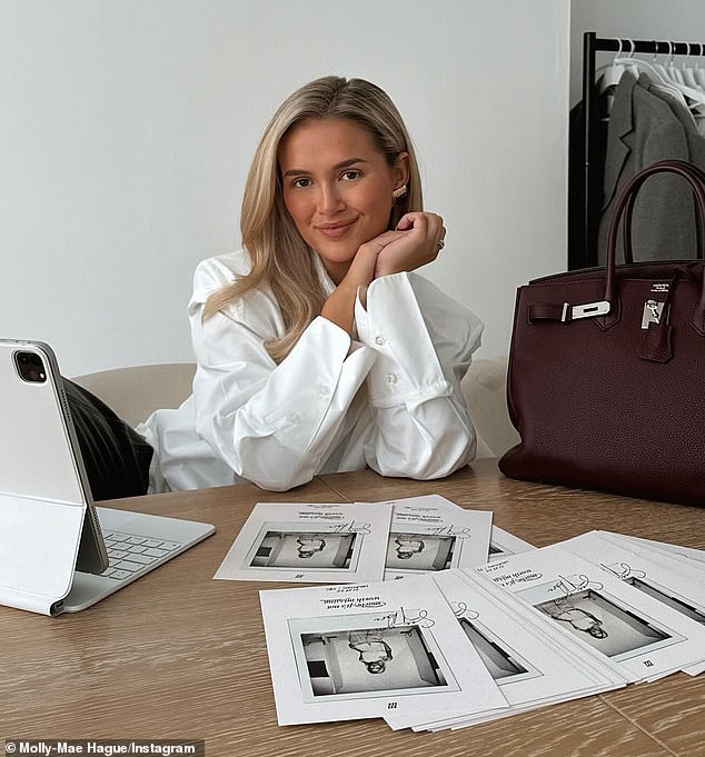 Cameras captured Molly during the difficult weeks of her breakup with Tommy and at the launch of her pop-up shop with Maebe in September