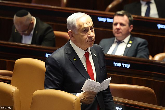 Netanyahu said Israel 'rejects with disgust the absurd and false actions'