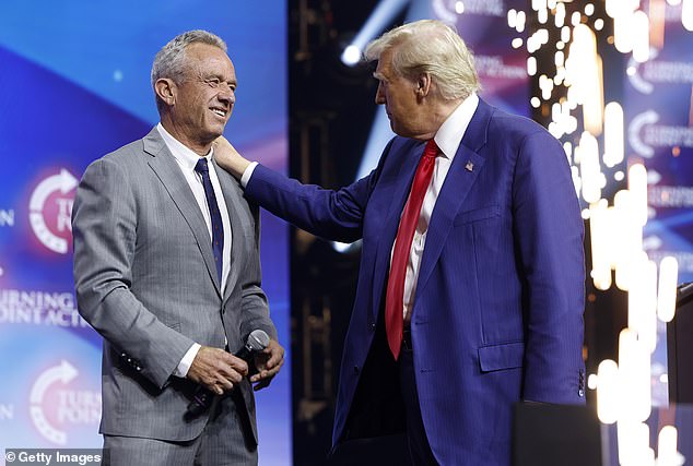 Trump embraced RFK. Jr., who ran first as a Democrat and then as an independent before supporting Trump. The vaccine skeptic is Trump's choice to lead HHS