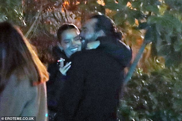 The TOWIE star was recently linked to Maura after they were pictured kissing several times, but she has insisted she is single (pictured October 27)