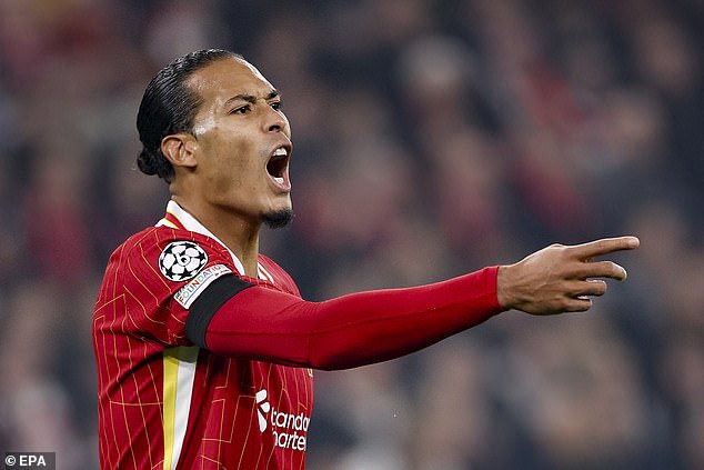 Slot announced that captain Virgil van Dijk will be fit for the confrontation with Southampton on Saturday