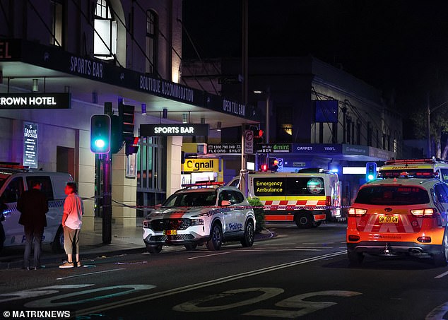 A major police operation is taking place in Surry Hills