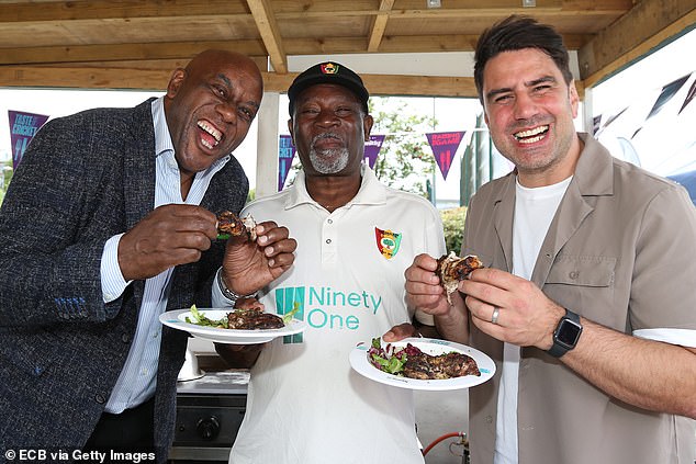 Celebrities and community figures such as chef Ainsley Harriott (left) also contributed a recipe