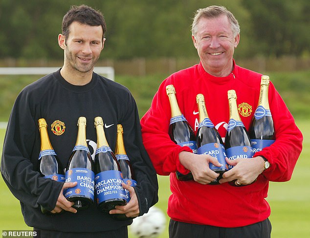 Ferguson first saw United legend Ryan Giggs (left) at the age of 14