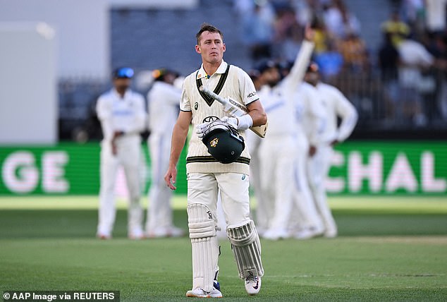 Labuschagne would be beaten by Mohamed Siraj for two runs after facing 52 balls.