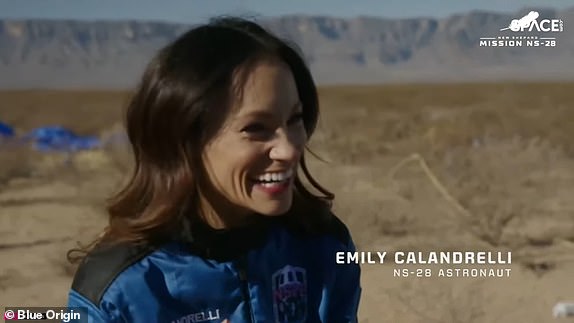 Emily Calandrelli - 14114781 Blue Origin Launches Live - New Shepard - https://www.youtube.com/watch?v=FSlITfIpSpI