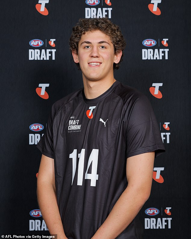 Dodson, who stands 201cm tall, was one of the best ruck prospects in this year's draft