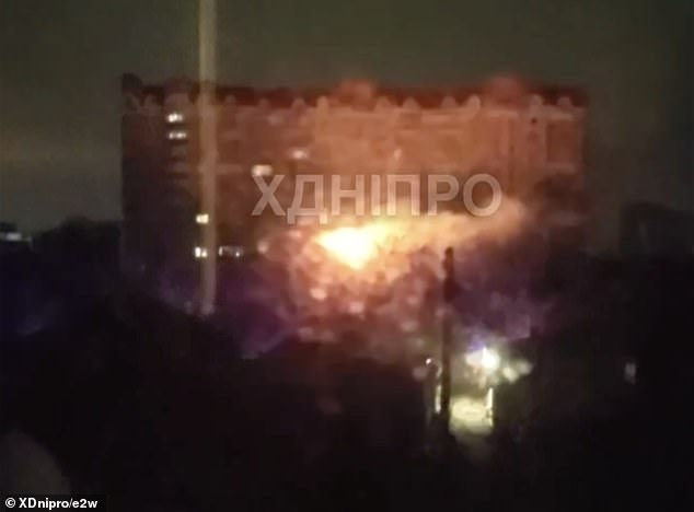 Fires rage in Dnipro after the Oreshnik attack