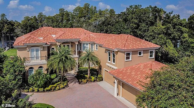 One of Brown's Florida properties, in Odessa, is valued at $3.8 million on Zillow. Brown moved the house into a trust he manages in 2023 for just $10