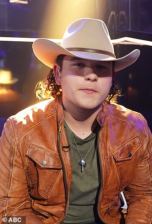 Kennedy advanced to the Top 5 of American Idol last year, but dropped out after a video circulated of him sitting next to someone who appeared to be wearing a Ku Klux Klan hood.