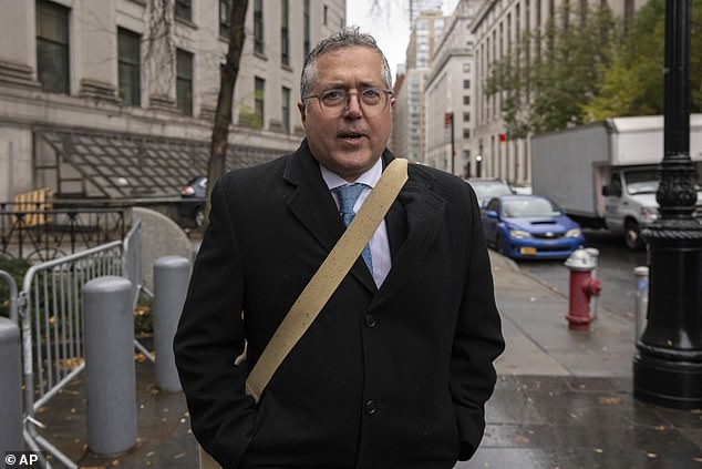 Diddy's attorney Marc Agnifilo arrived at federal court in Manhattan on Friday