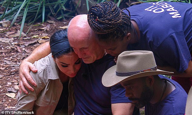 I'm A Celebrity viewers praised Barry for opening up about his grief when discussing his daughter's death during Monday night's episode