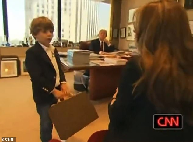 In recent days, Barron Trump broke the internet when a video of him stumbling over his expensive Louis Vuitton suitcase when he was just four years old went viral on TikTok