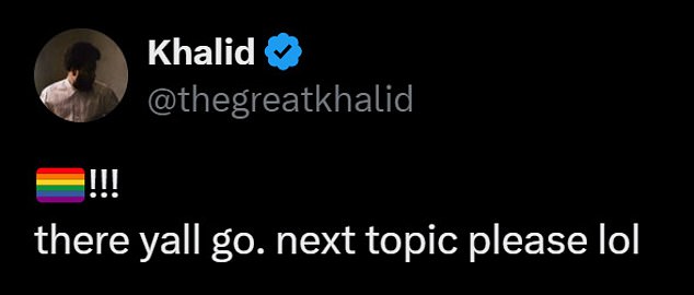 26-year-old El Paso native Khalid Donnel Robinson took to X (formally Twitter) on Friday night to address his sexuality