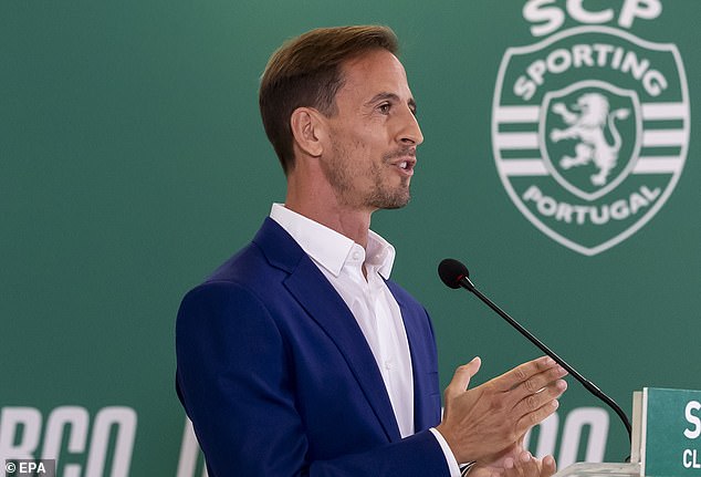 Former Sporting Lisbon player Joao Pereira succeeded Amorim as their new boss until 2027