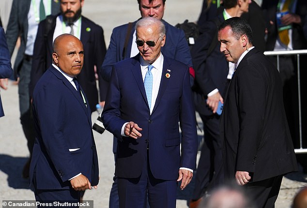 President Joe Biden avoided questions from reporters amid tense developments during his trip to South America