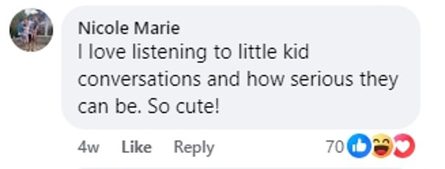 Brandi decided to share the video on Facebook, where it quickly went viral and left viewers confused about Emma's honest confession.