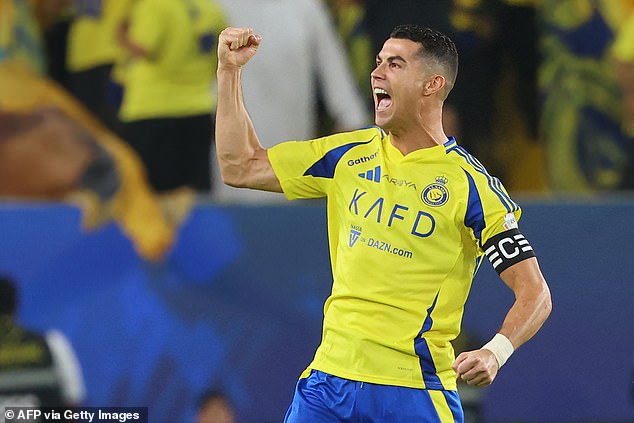 Although Ronaldo opened the scoring, Al-Nassr's title hopes were dealt a blow