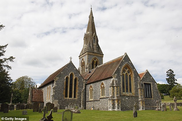 St Mark's Church in Englefield, where Pippa and James married in 2017