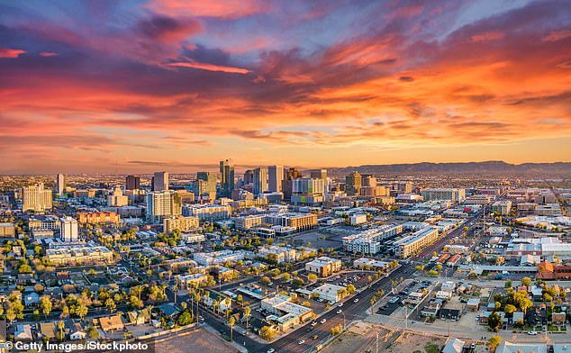 Rents for studio and two-bedroom homes in Arizona's state capital fell 4.5 percent from the year before