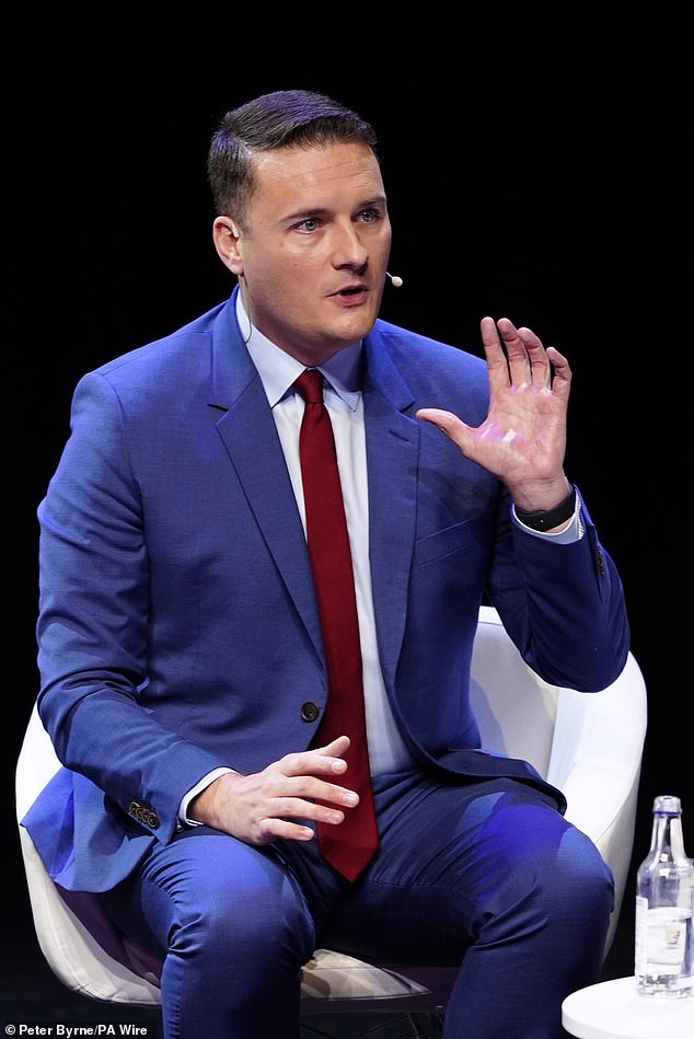 Health Secretary Wes Streeting vowed to ban the NHS from spending 