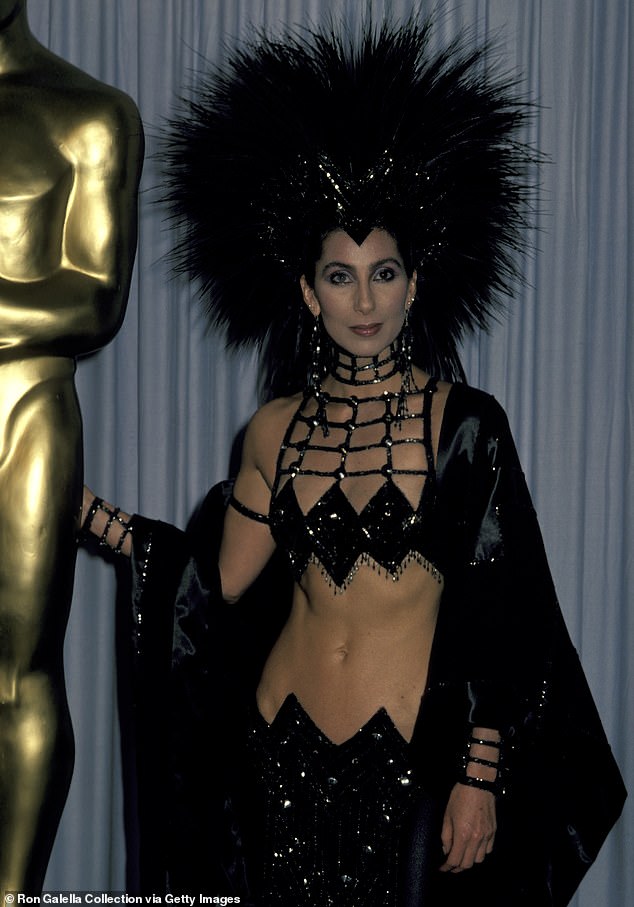 “I've spent a lifetime with people either loving me or hating me,” said Cher, pictured at the 1978 Oscars: “And I mean, you want to be loved, but at the end of the day it's like, fuck it. '