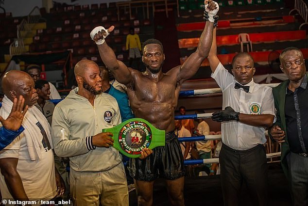 The brothers became involved in the boxing and fight promotion world, with Abel (pictured) having a 6-1-0 professional boxing record since turning pro two years ago.