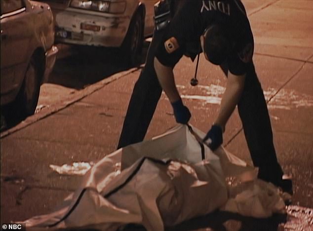 A new four-part documentary series called The Sing Sing Chronicles will air this weekend. The photo shows an NYPD officer reporting a murder. Slepian was nearby and followed the detective