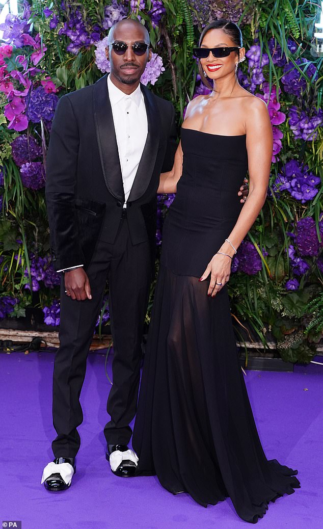 The pair made their last red carpet appearance together in July 2023, during Stormzy's star-studded 30th birthday (pictured)