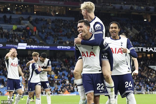 Tottenham played City out of the field and the champion could fall eight points behind Liverpool