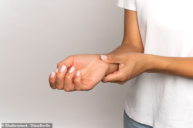 Rheumatoid arthritis is a chronic disease that causes swelling, pain and stiffness in the joints because the immune system mistakenly attacks the body's healthy cells (file photo)