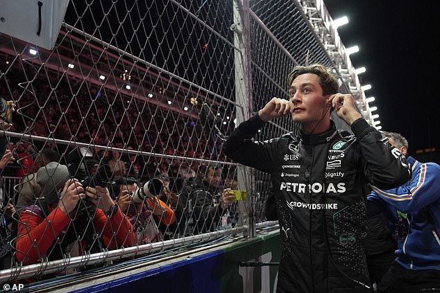 The race itself was won by Mercedes' George Russell - his third career Grand Prix victory