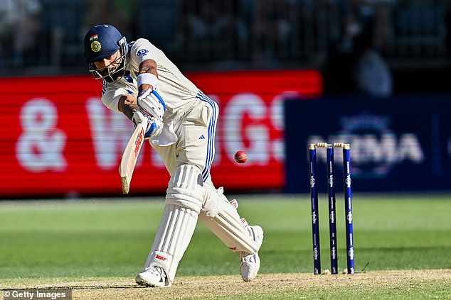 Amid concerns over Kohli's form, the ex-India captain stepped to the crease and enjoyed an epic innings for the visitors