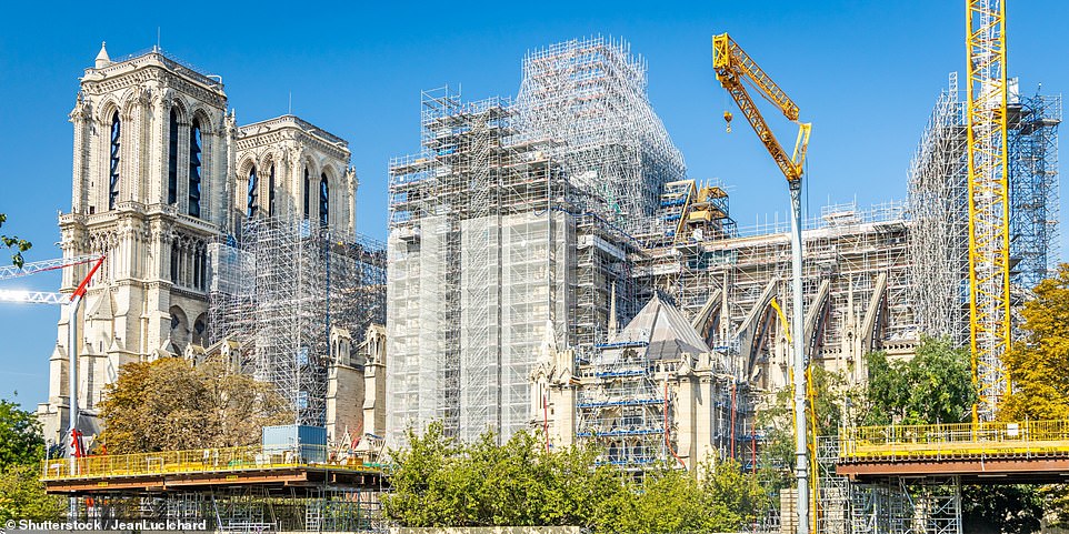 A file image – not featured in National Geographic – of Notre-Dame, taken in September 2023