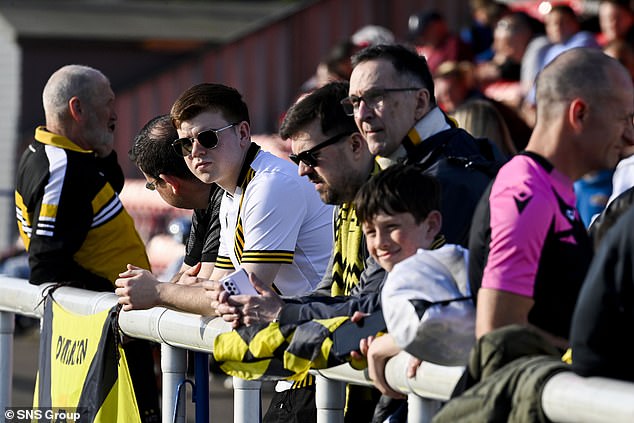 The Dumbarton fans have rallied together and raised money to help the club